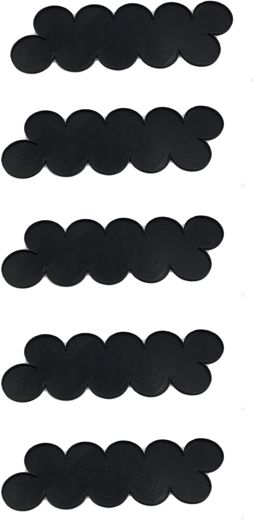 5 Pack - 32mm 10-Model 2 Rows Straight Movement Tray | Great for Age of Sigmar, Warhammer 40K & Apocalypse