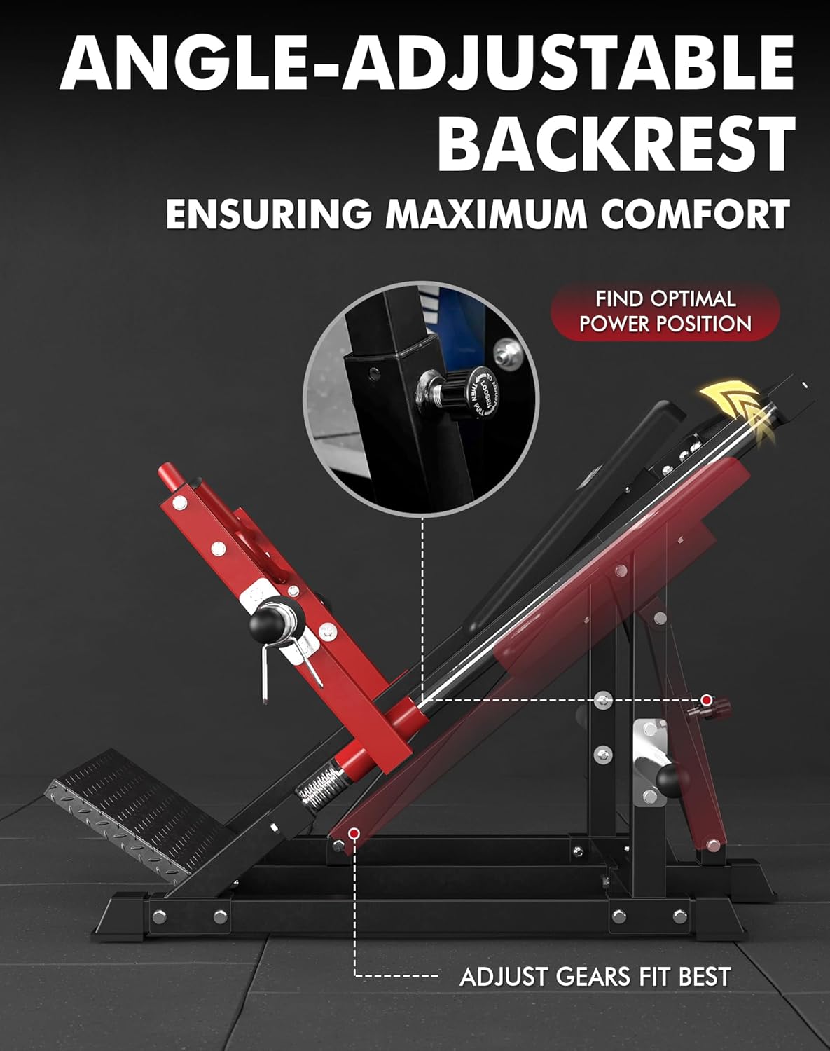 Mikolo Linear Row Machine, Back Workout Machine For Home Gym...