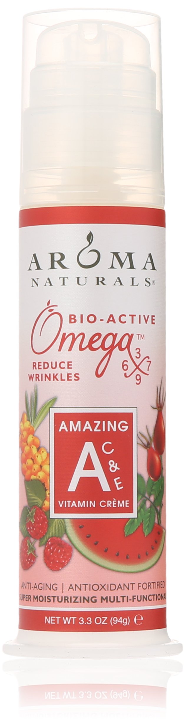 Aroma NaturalsVitamin A plus C and E Vitamin Cream, 3.3 Ounce