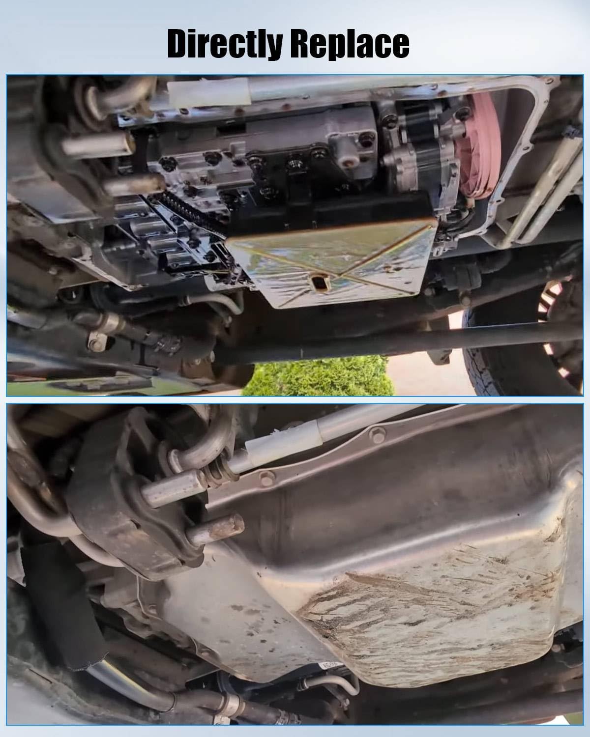 Transmission Filter & Gasket Kit Fit for Chevrolet Silverado 2500HD 3500HD 6.6L Duramax with 10L1000 Transmissions 2020 2021 2022 2023 2024 2025 Replace TF938 24298004, with Gasket