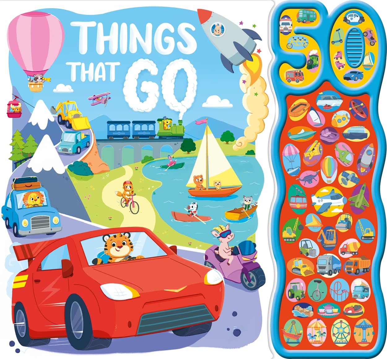 Things That Go (50-button sound book)