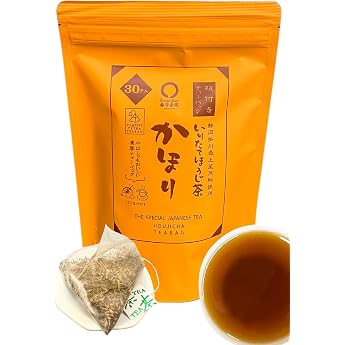 Haruyoshi Tea Garden Caffeine-Free Stick Hojicha Freshly Roasted Hojicha with String Tea Bag 2.5g 30P / Shizuoka Selected Tea Leaves Hojicha Tea Leaves Can be extracted with water, so it can also