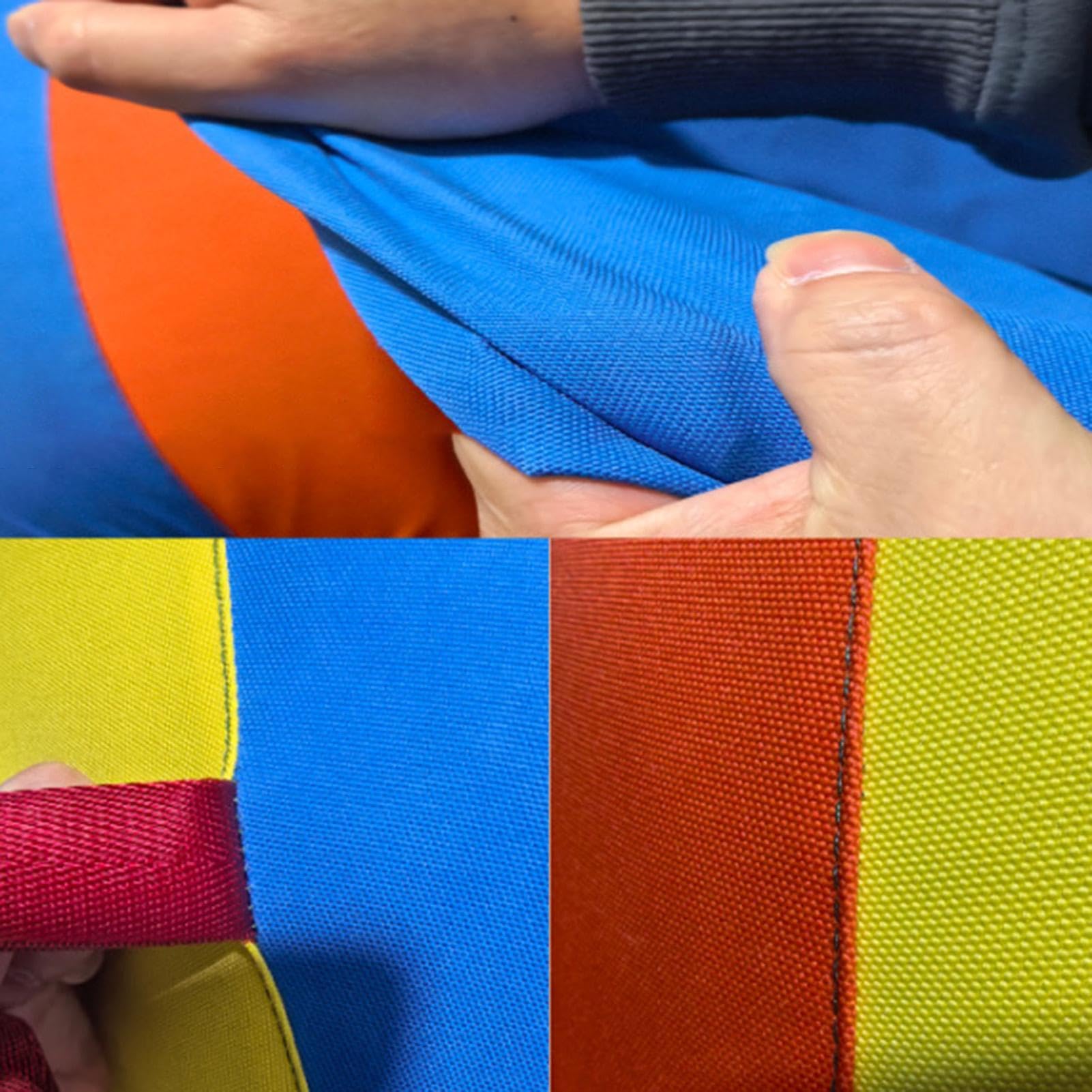 Piłka do ćwiczeń dla psów – interaktywna zabawka dla zwierząt domowych do gier treningowych na świeżym powietrzu, PCW z uchwytem, sprzęt do zabawy na kółkach, do aktywności instynktu, zachęca do