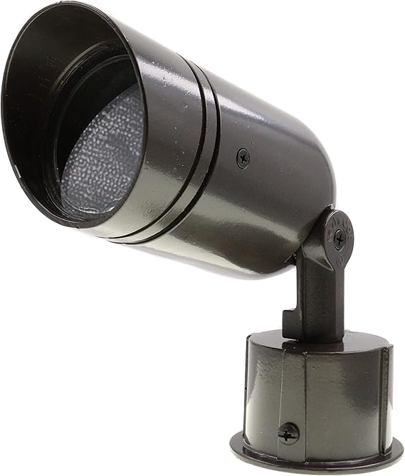 Red Dot Sitelight 100Watt Post Mount Spot Light Kit Bronze Outdoor