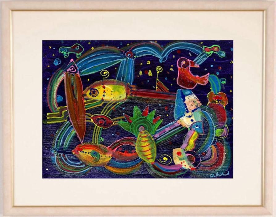 油絵 絵画 【夜の秋】 油絵 絵画 夜の秋 絵画 HR 通販 14775274｜Creema(クリーマ)