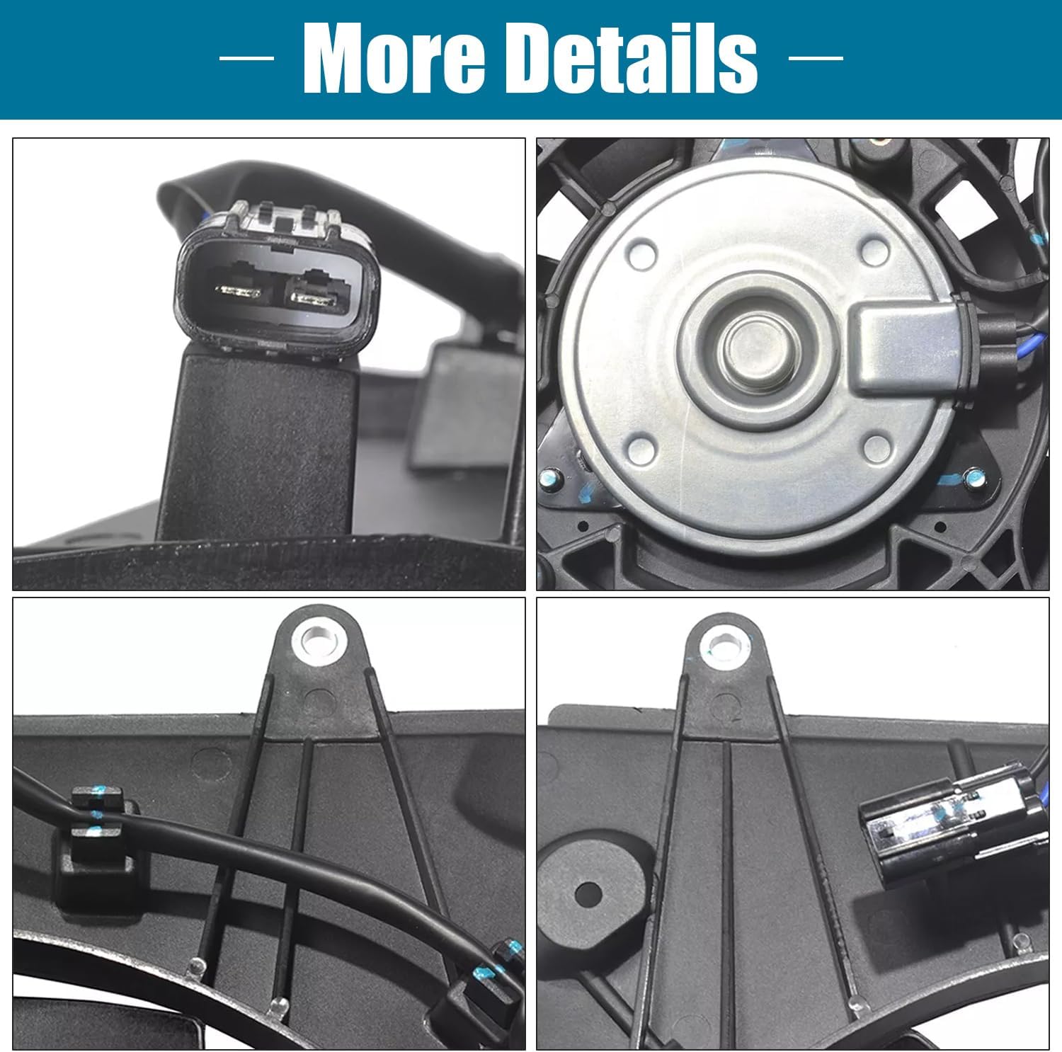 Replacement Engine Radiator Cooling Fan Assembly Compatible with Honda CR-V 2010/2011/2012/2013/2014/2015/2016 HO3113138/19015REZA01
