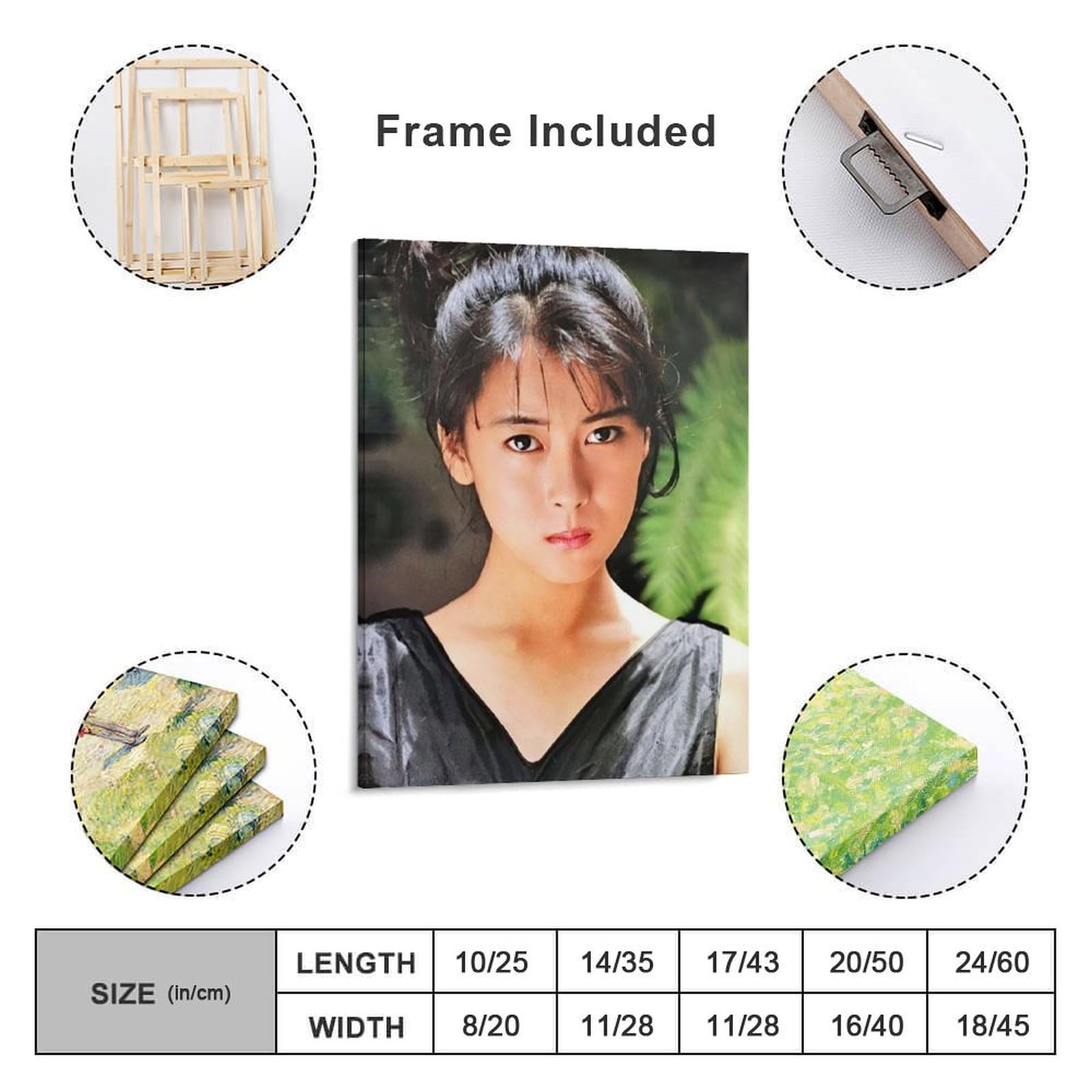 Amazon.co.jp: 中山美穂 装飾画 インテリア絵画 写真ポスター アート