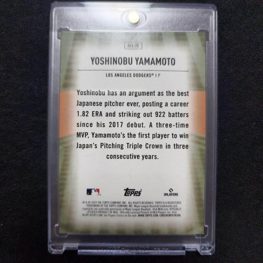 Amazon.co.jp: MLB 2024 TOPPS SERIES 2 山本由伸 SSP ケースヒット