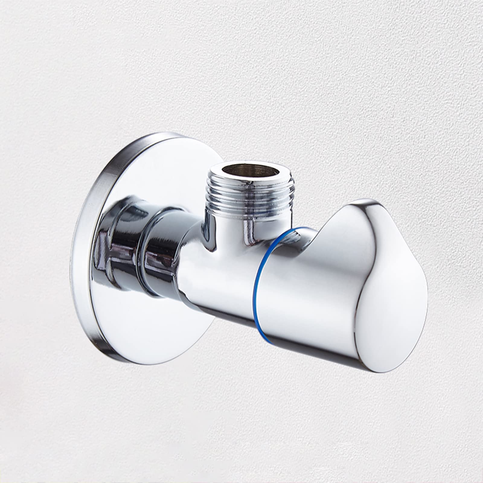 Vanne laiton G1/2" de qualité supérieure avec finition chromée A