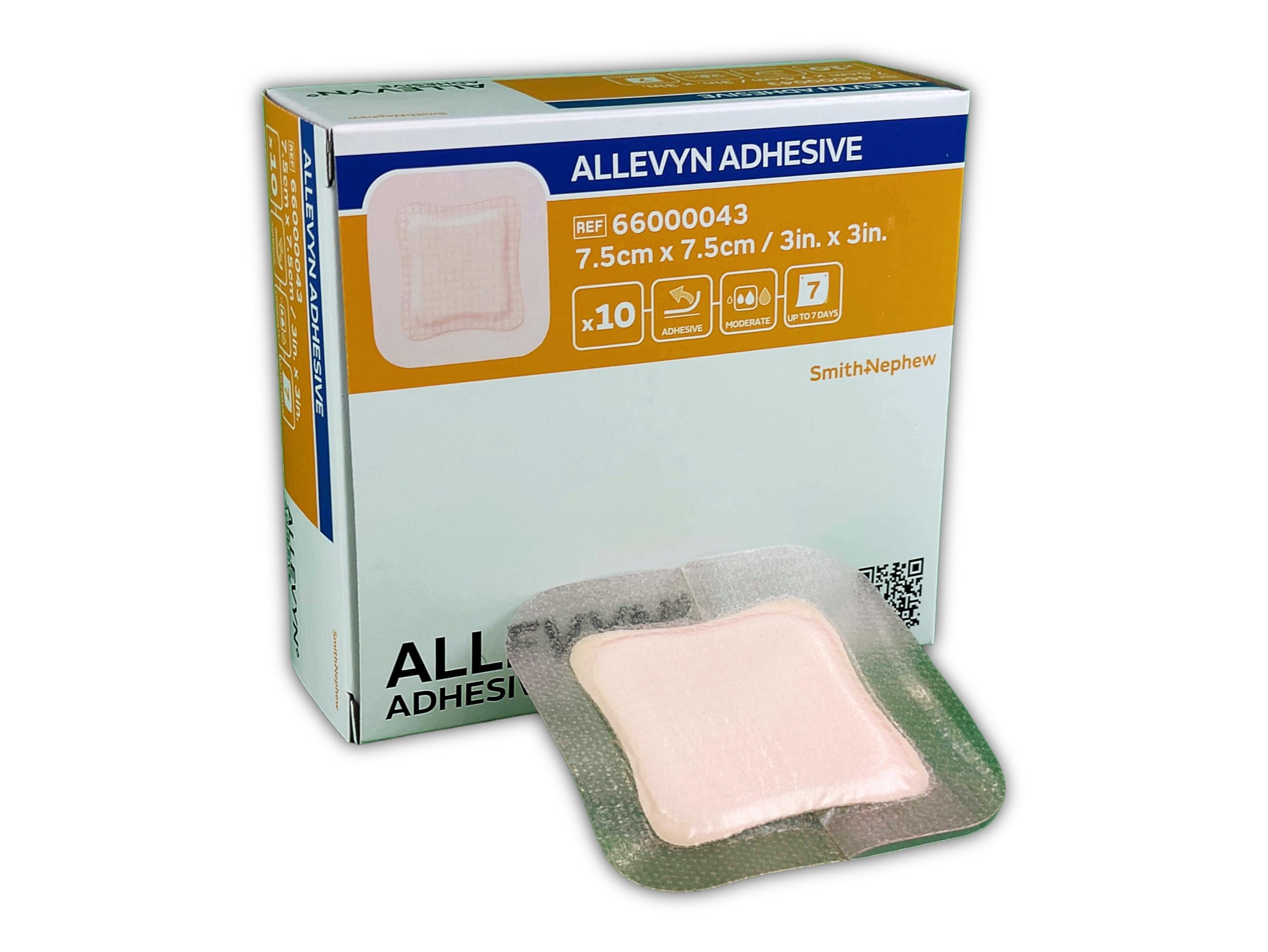 Allevyn Adhesive 7,5 x 7,5 cm 3 inx3in in 10 sztuk
