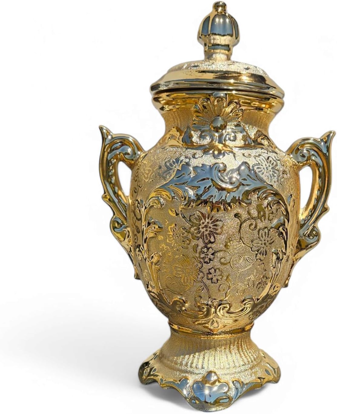 Porcelain Tureen - Soperas para Orishas 6 Estilos, 14" (Inch) Santeria, Shango, Yemaya, Ochun, Obatala (Gold)