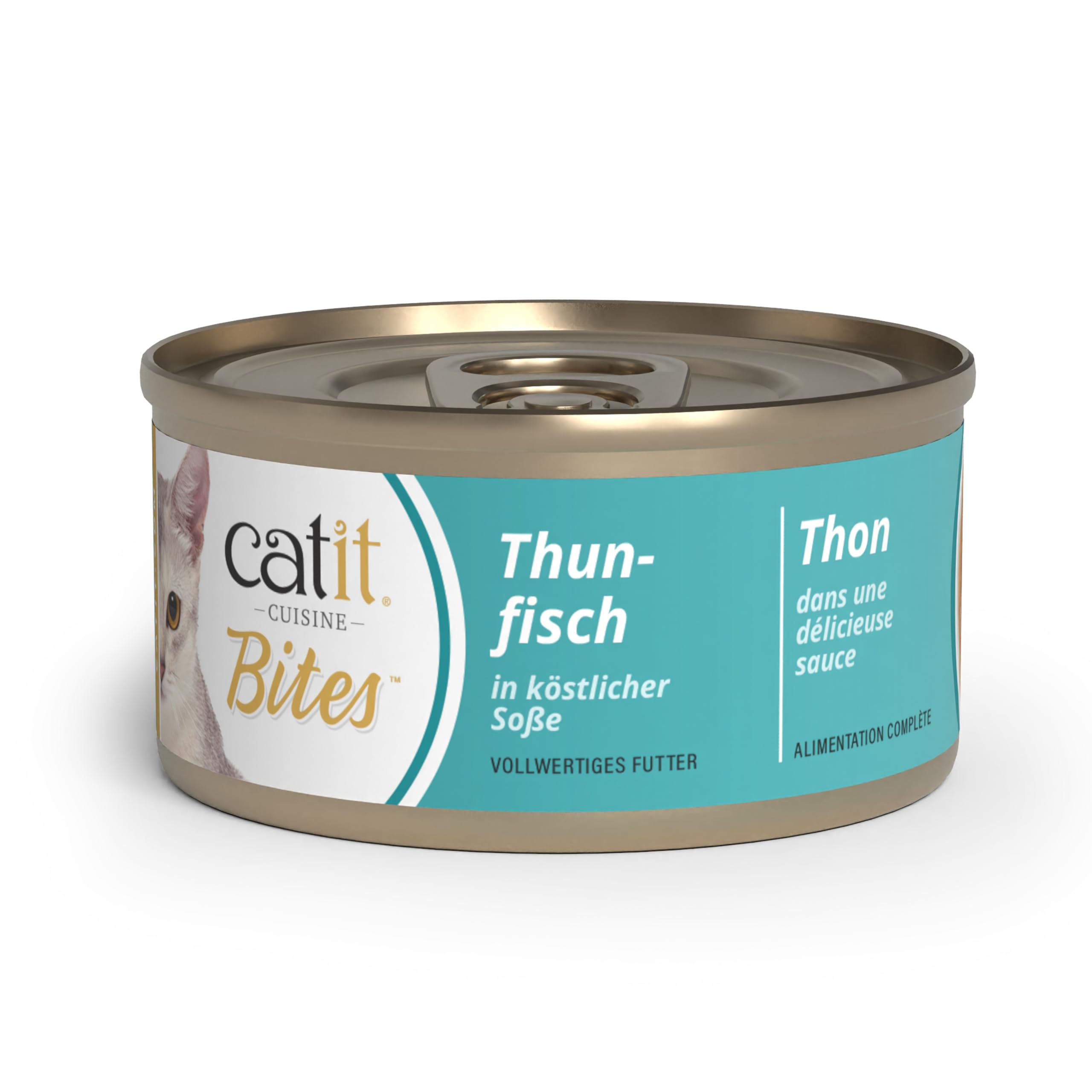 Catit Cuisine thon 75 g pour chat difficile refusant les croquettes