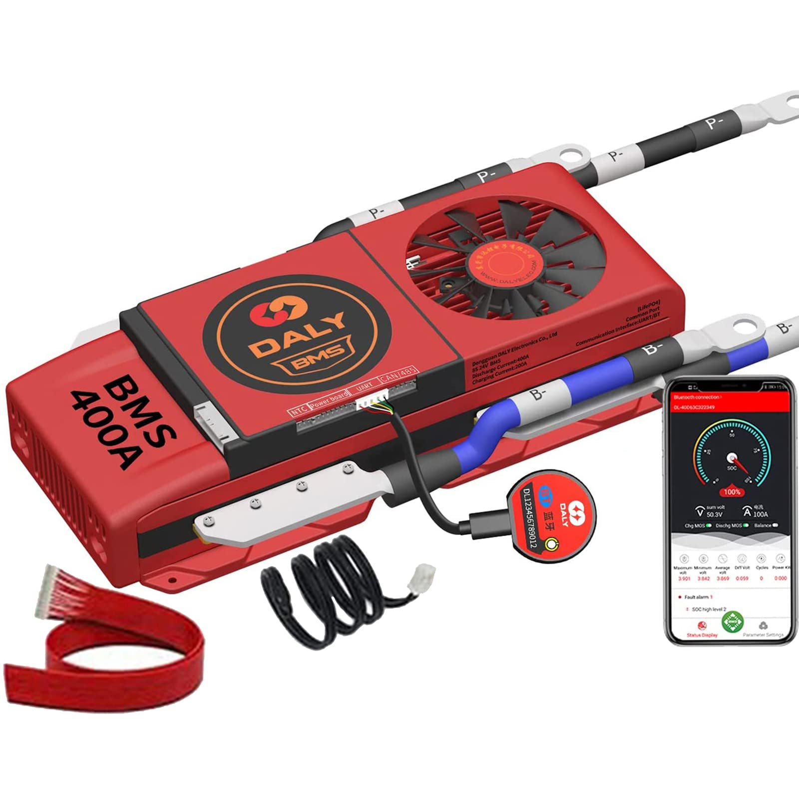 Buy DALY BMS Liion 3S 12V Temperature Sensor Smart PCB Board Charger