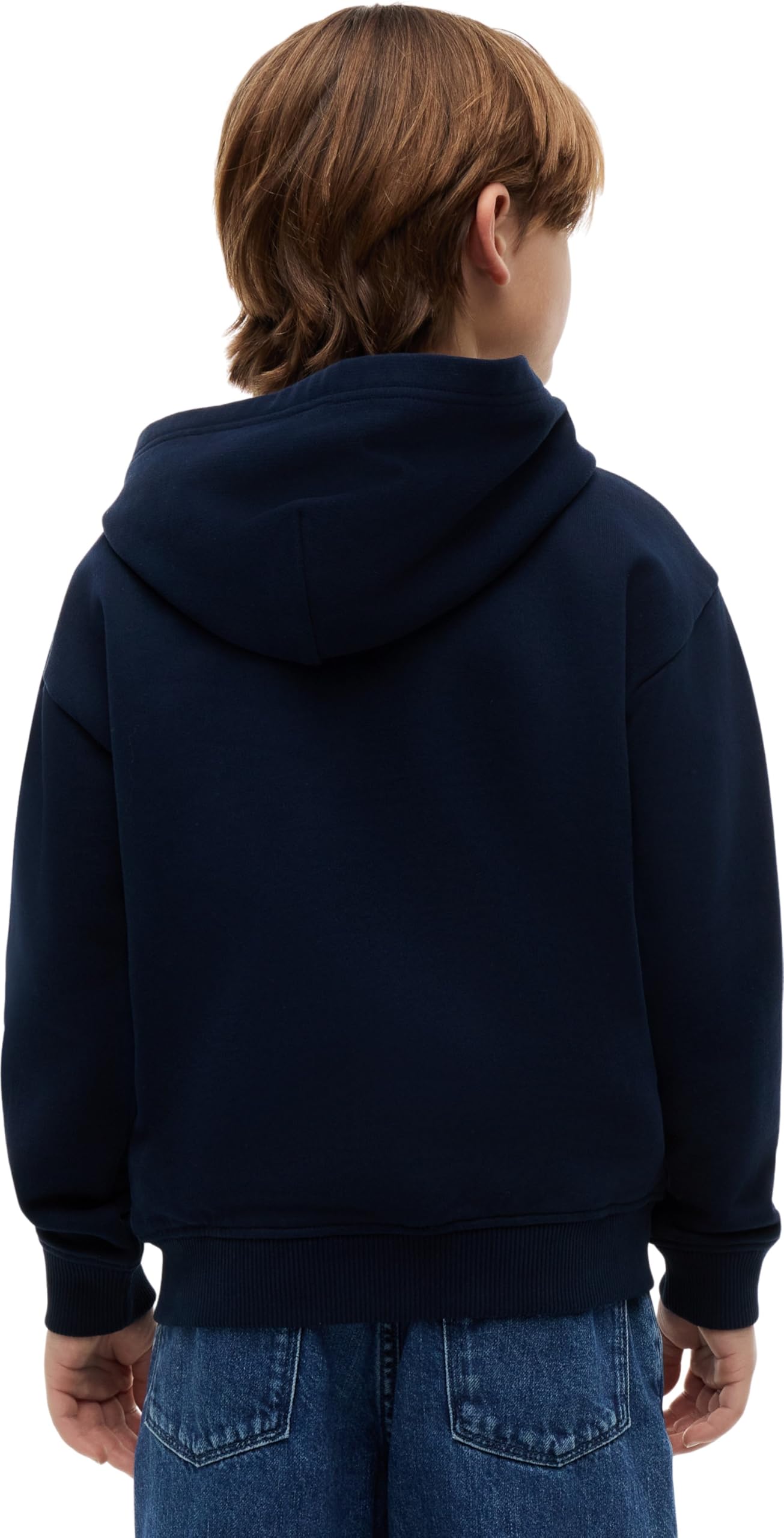 Tommy Hilfiger Tonal Flag Zip Through Hoodie Kb0kb10553 Altre Felpe Bambini e Ragazzi