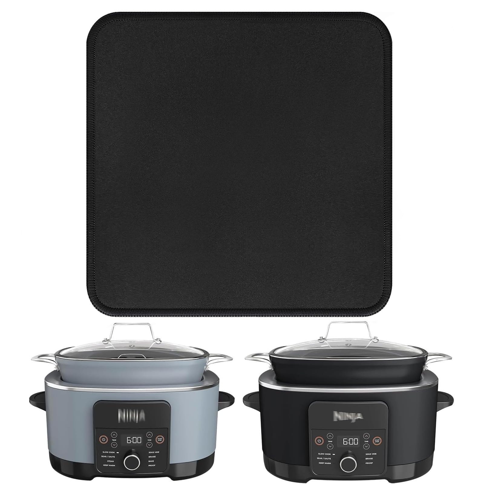 Slow Cooker Sliding Mat Slider Pad for Ninja MC1001 Foodi Possible Cooker PRO 8 5-Quart Slow Cooker Oven