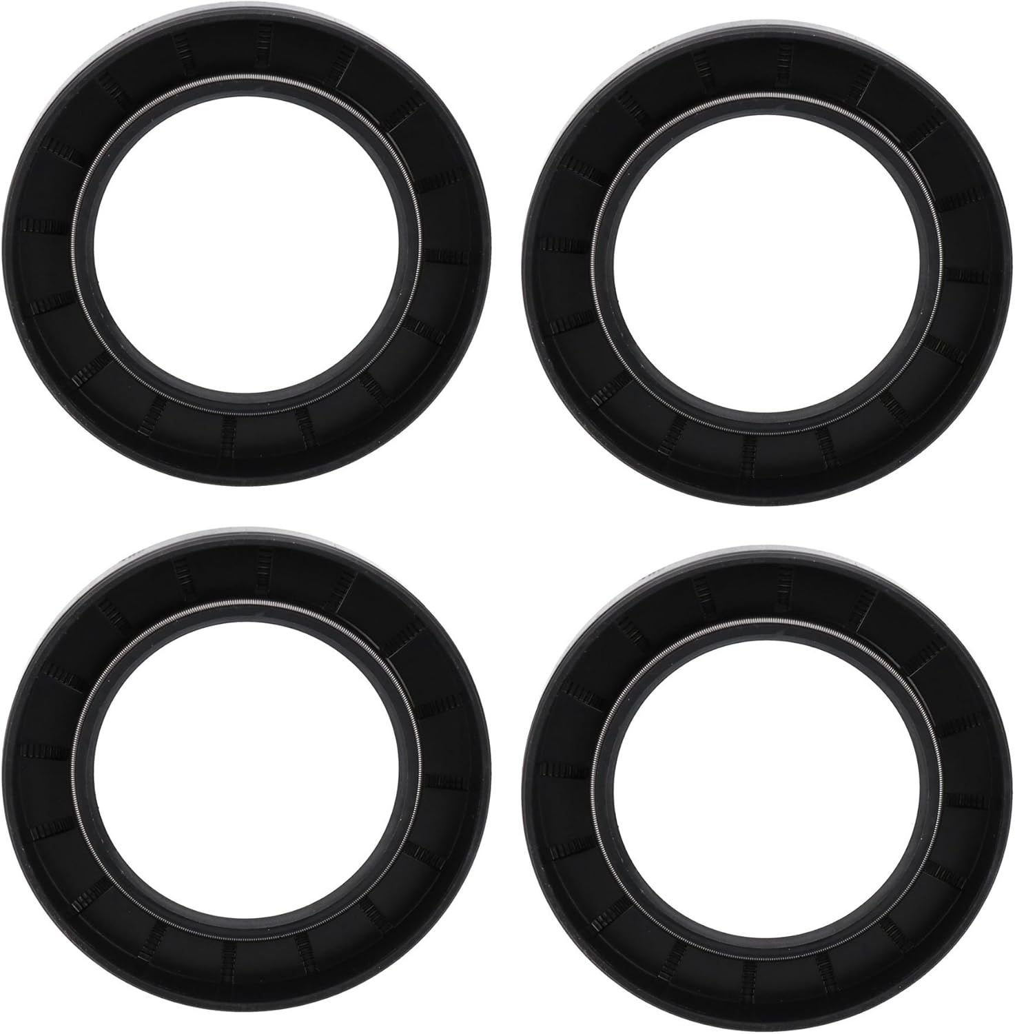 AB Tools 4 Trailer Bearing Hub Imperial Oil Seal 3.18 x 2.06 x 0.45 for Peak 20540 Drum