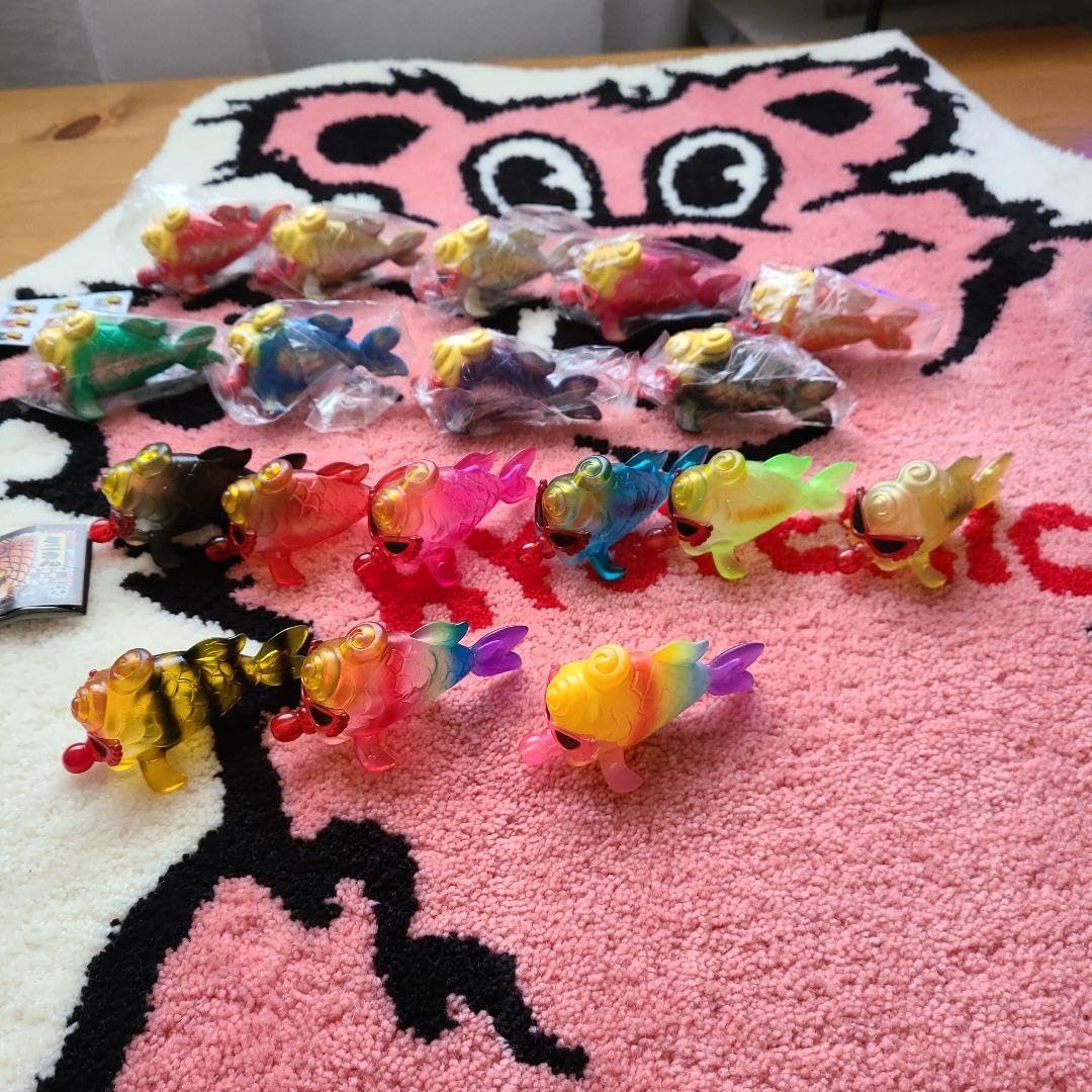 Amazon.co.jp: 新 ヒスミニ 夏祭り 金魚 ミニきん18体売り : おもちゃ 