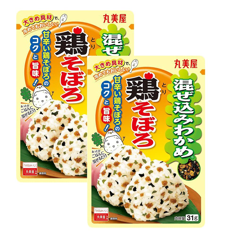 Wakame Seaweed For Mixing Chicken Sorobo 1.1oz 2pcs Japanese Soft Sprinkled Over Rice Ninjapo