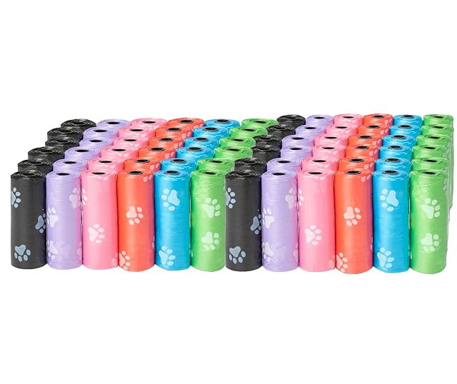 Bolsa Caca Perro - Bolsitas para Excrementos sin Fragancia, con 1 Dispensador + 30 pcs Extra (color…