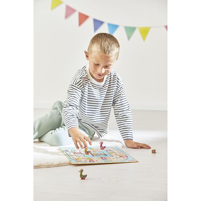 Foto 8 de 8 de Janod - Carrousel Multi-Games Box Set - Classic Family Games