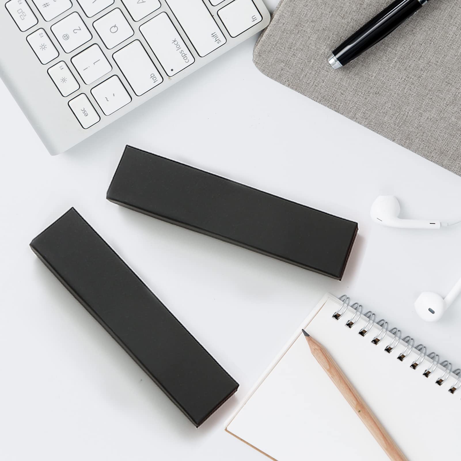 Scatola Di Cartone Per Orologi Di Moda Custodia Quadrata Per Bracciale Orologio Da Polso Gioielli Regalo Confezione Regalo Nera Scatola Quadrata Per Orologio - Foto 7