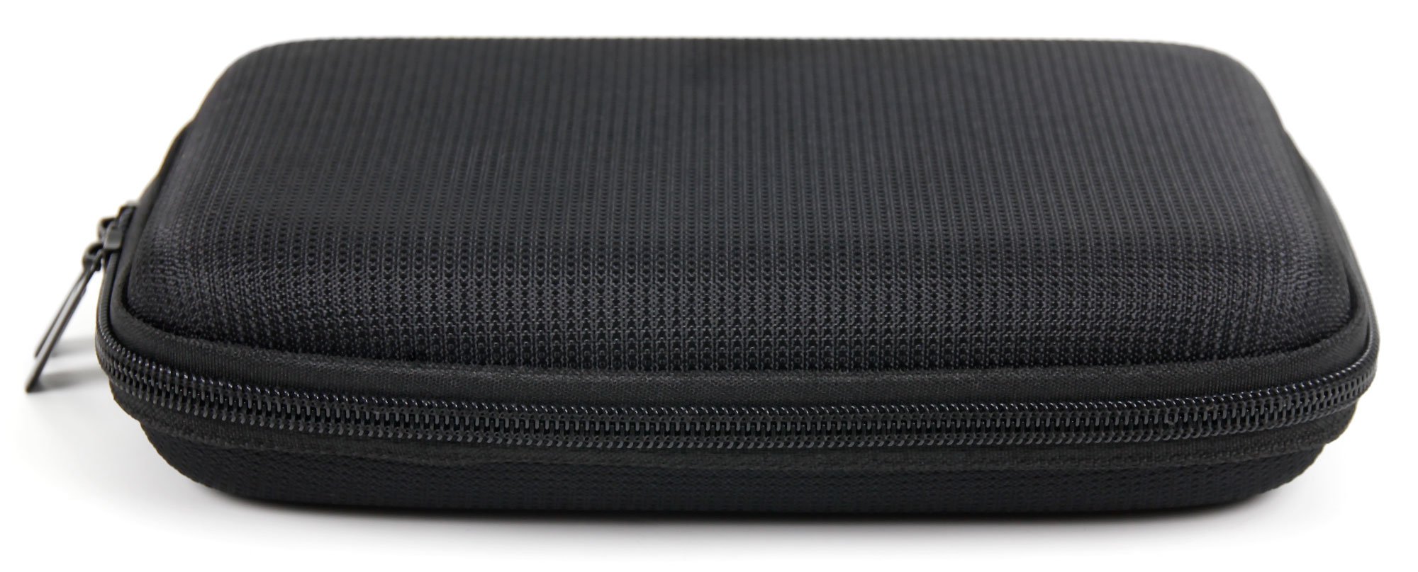 DURAGADGET Premium Quality Hard Shell EVA Case in Black - Compatible with CARRVAS 7-Inch LCD Touch Screen Truck and Car GPS Navigation System