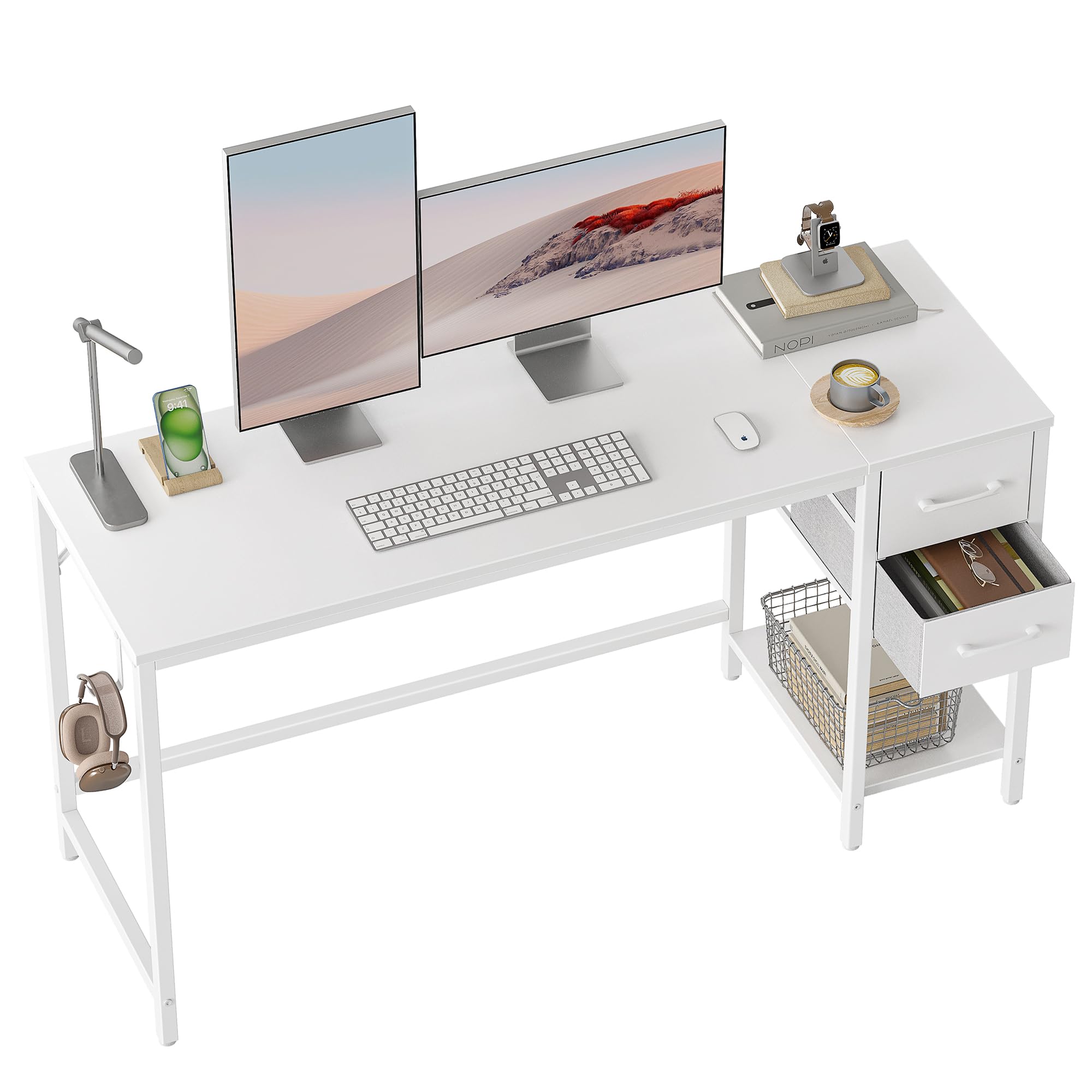 Snapklik.com : Cubiker Computer Home Office Desk