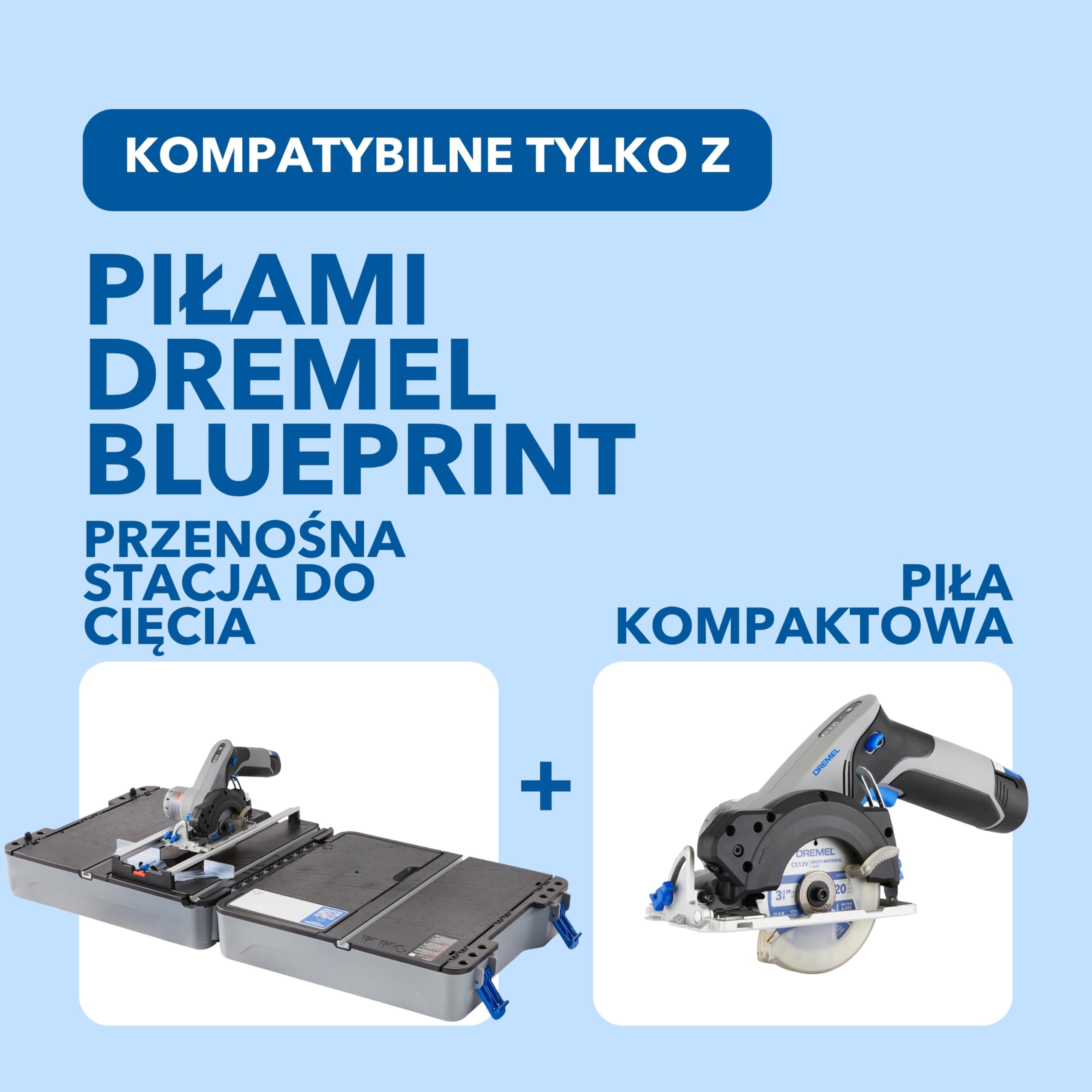 Dremel Blueprint Tarcza pilarska do drewna 85 x 1,1/0,7 x 15 mm (CS500)