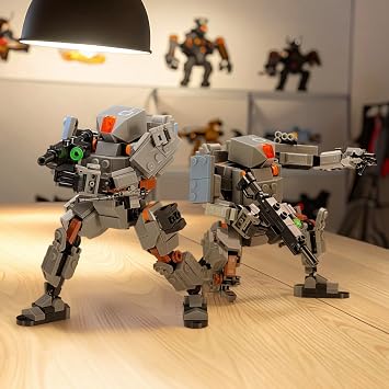 MyBuild Alpha Core 5029 Armed Forces - Versatile Tactical Moss with Modular Kits | Articulated Robot Model | For 14 Years