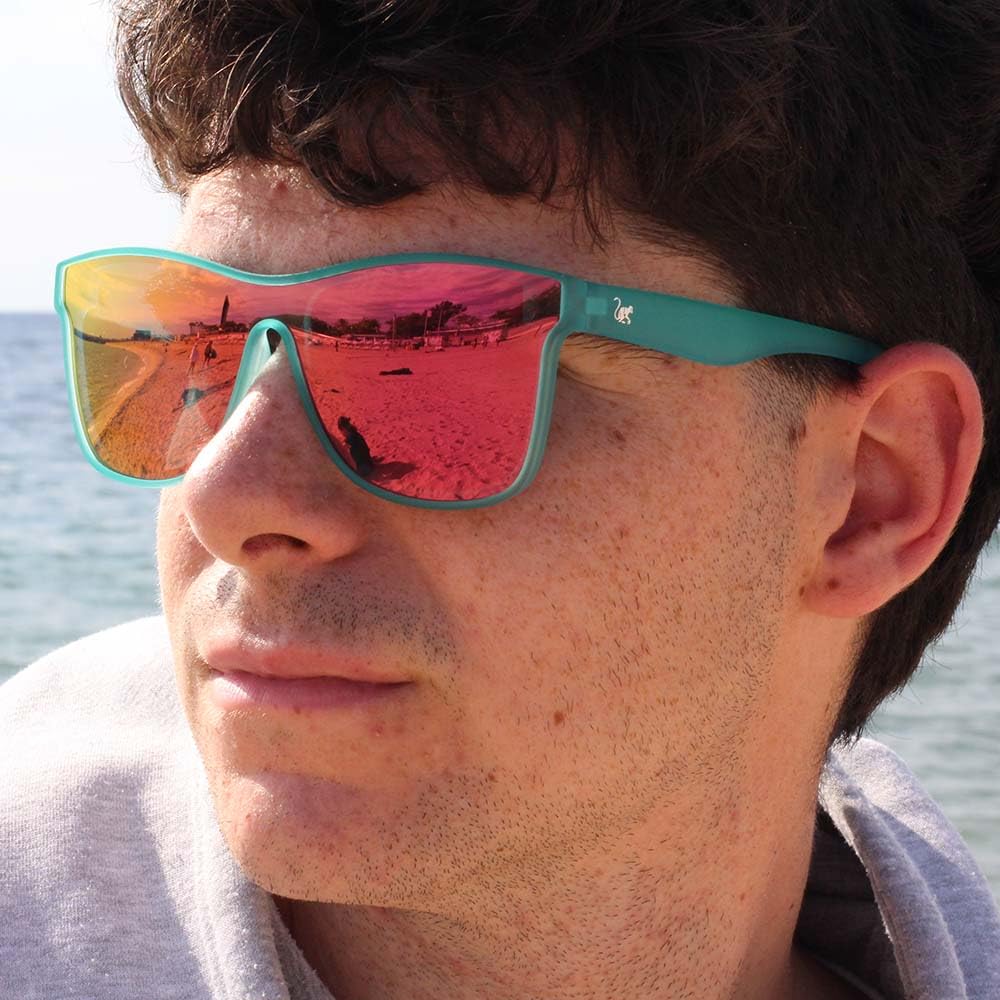 Surf Monkey Occhiali da sole POLARIZZATI Uomo/Donna | UV400 | Senza BPA