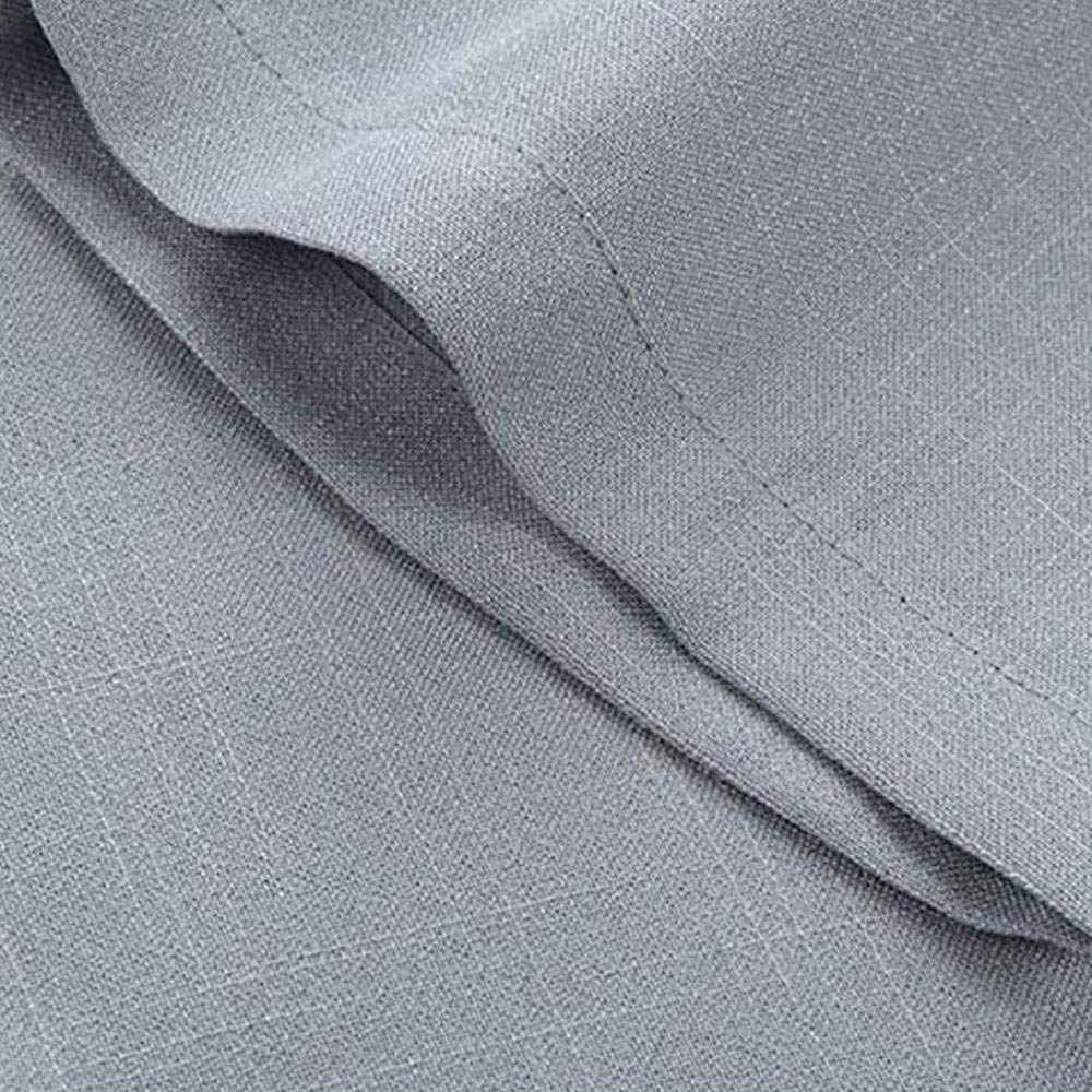 Tradycyjny mundur sztuk walki Mundur treningowy Kung Fu Tai Chi dla mężczyzn, czarno-szary, rozmiary 164-190 cm(Grey,164)