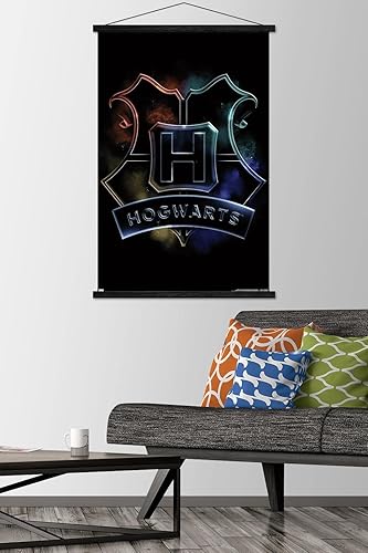 Vista 42 de Trends International Harry Potter - Póster mágico de pared con escudo de Hogwarts, 14.725 x 22.375 pulgadas, versión premium sin marco