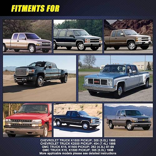 Miniatura 7 de Conjunto de bomba de combustible para camioneta Chevy GMC 1997 1998 1999 2000 compatible con 19177242 E3947M (con 2 conectores eléctricos) FP74757M