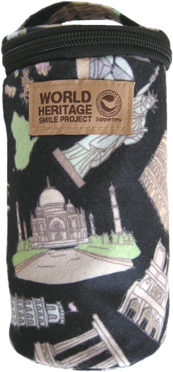 JTB コンパクトブランケット(ブラック)WORLD HERITAGE SMILE PROJECT 928404