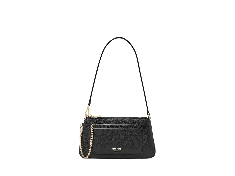 Kate Spade New York Ava Pochette Wallet Women's Handbags Black, Leather