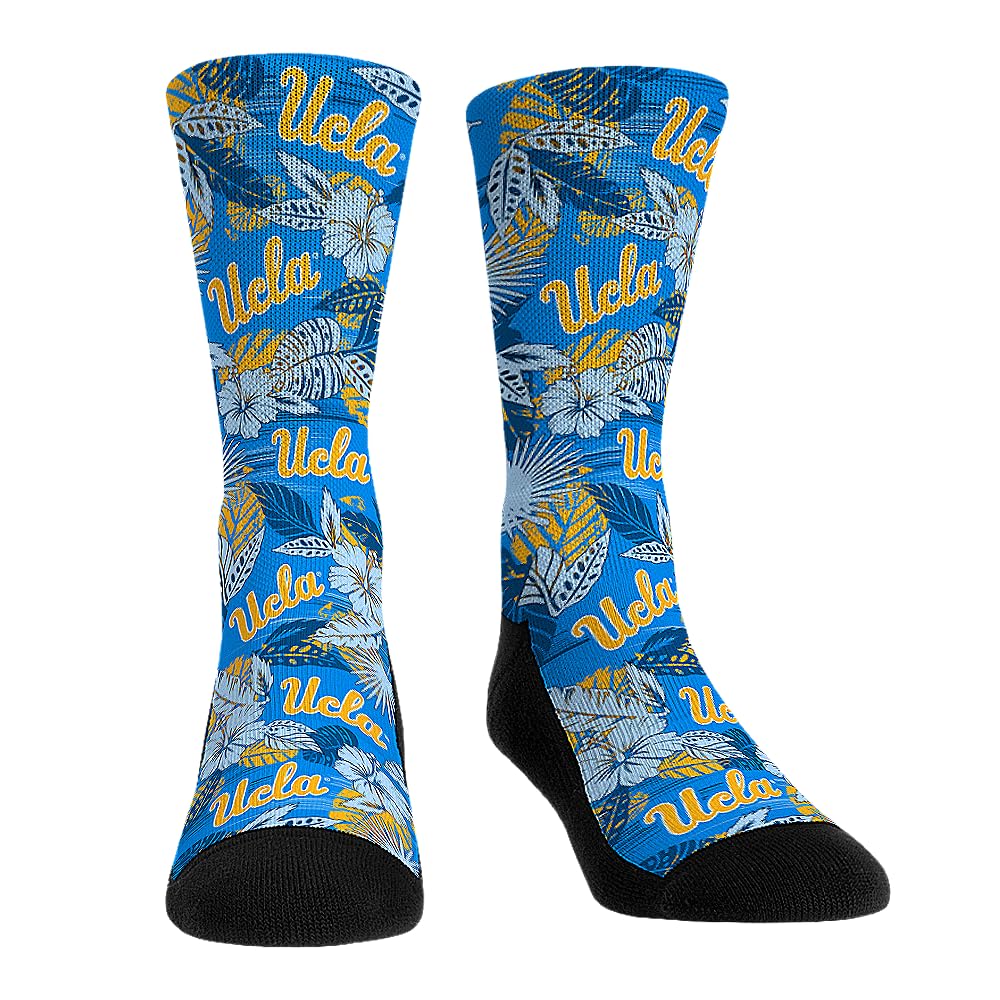 Rock 'Em NCAA UCLA - Floral Socks (L-XL)