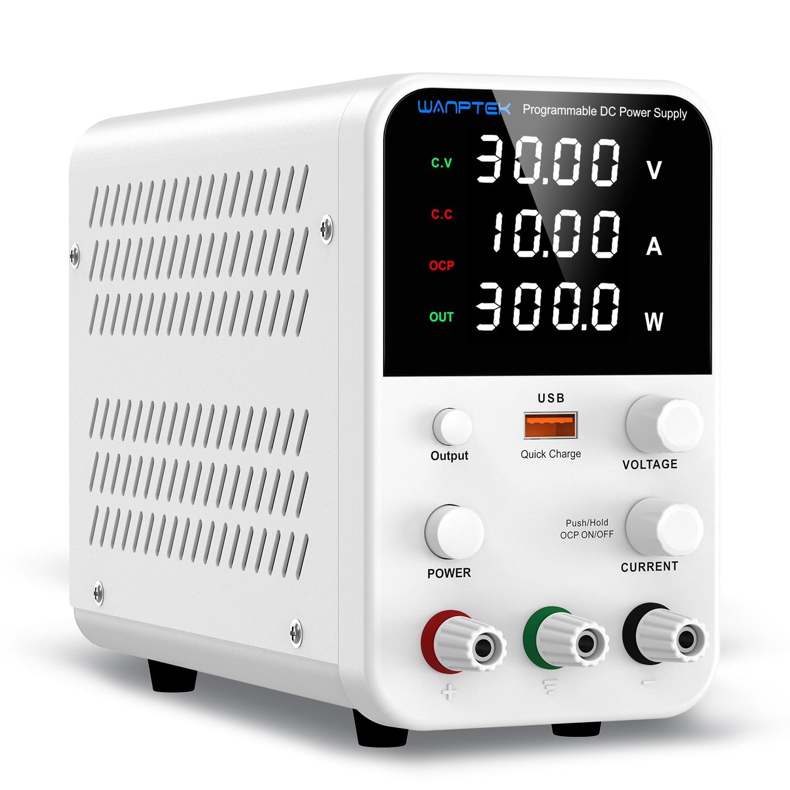 Amazon.co.jp: 直流安定化電源 0-30V/0-10A、4桁LED高精度可変電源