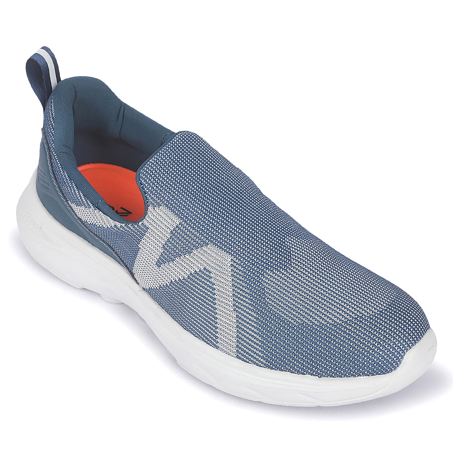 LEAP7X MAGMER-1 Navy Blue Sports Non Lacing Walking Shoes for Men-image-35