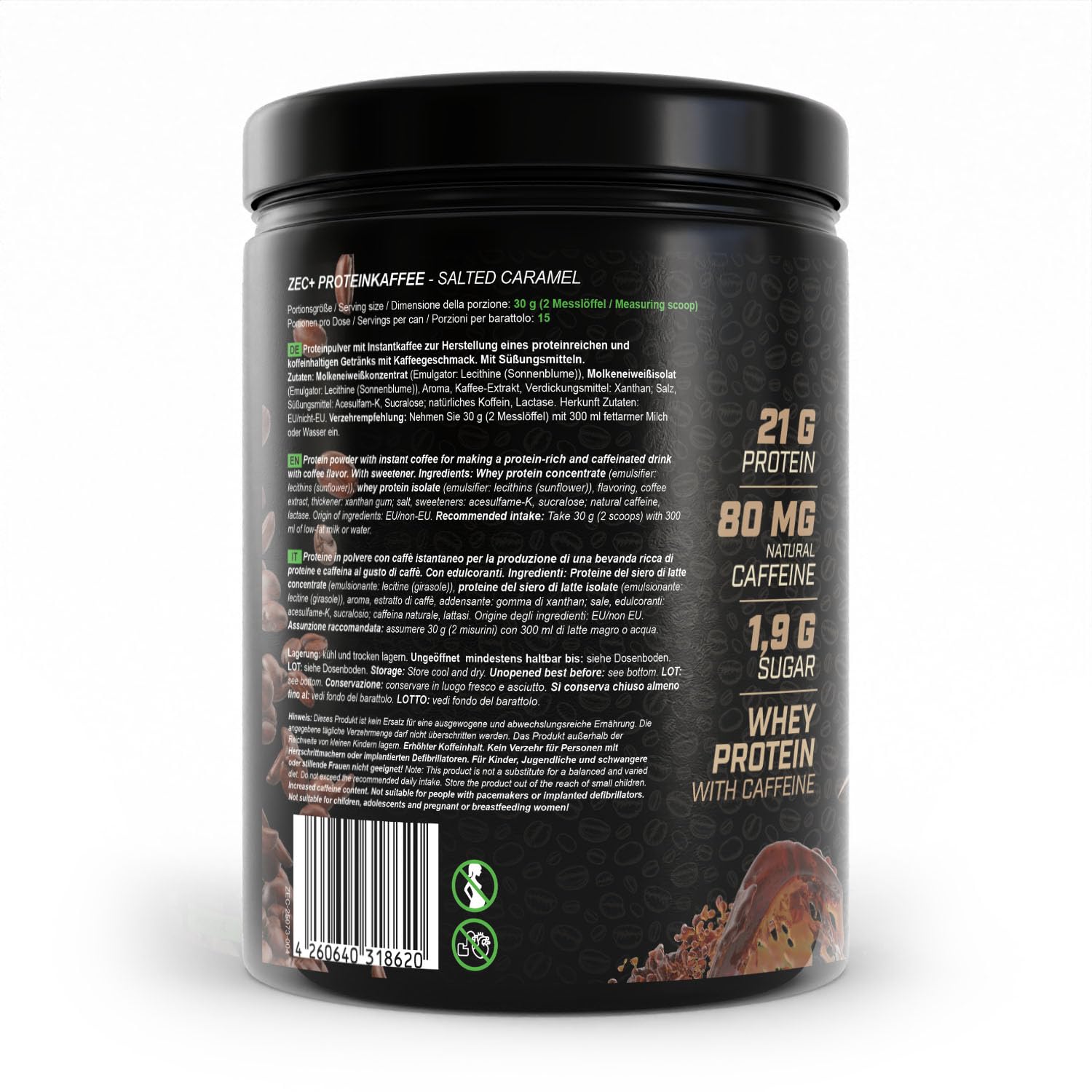 ZEC+ Proteine COFFEE Salted Caramel