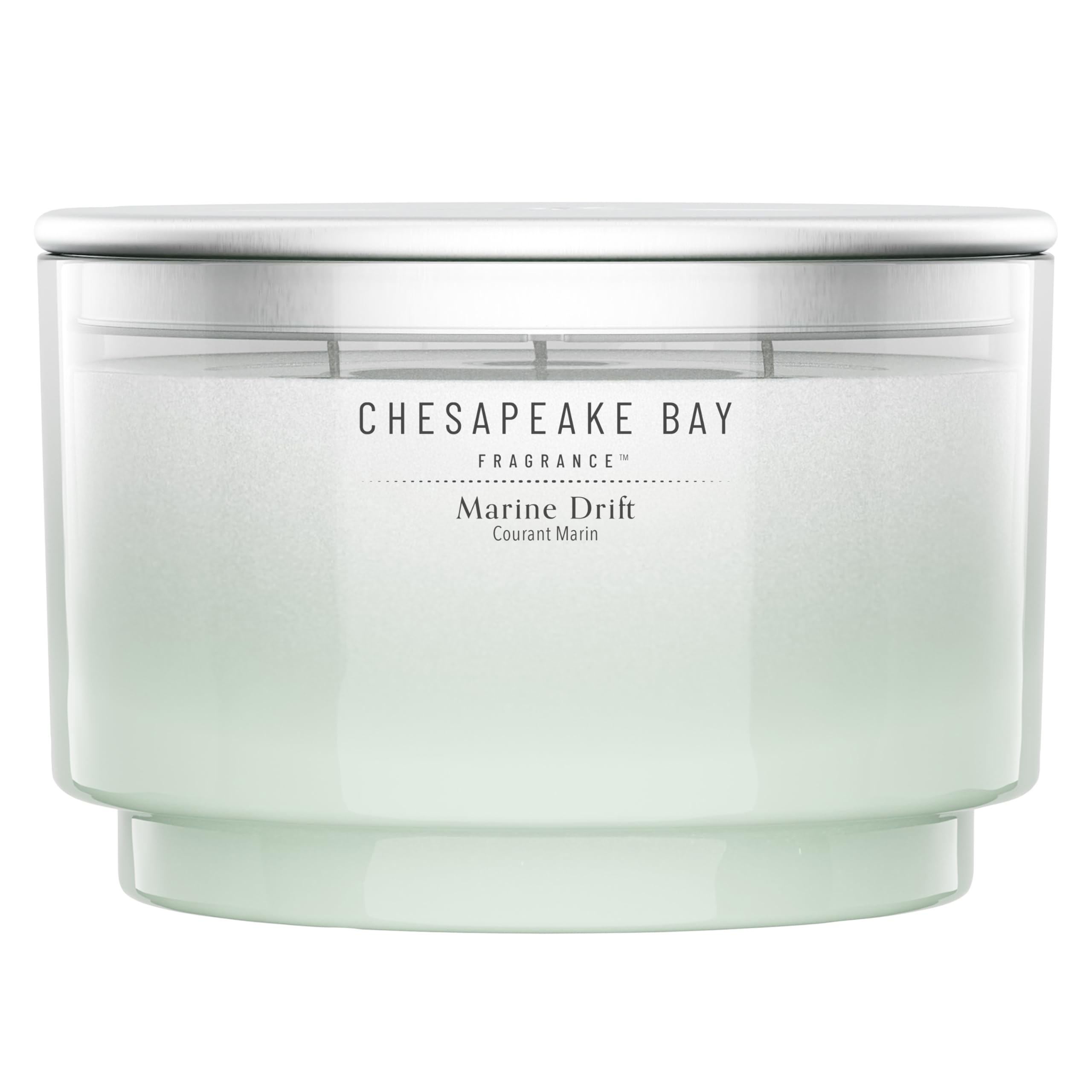 Bougie parfumée de salon Courant marin pour une ambiance spa de luxe