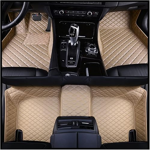 Alfombrillas de automóvil compatibles con VW Nivus 2018-2022, accesorios para interiores de automóvil, alfombras de cuero, almohadillas para pies disponible en Yaxa Costa Rica