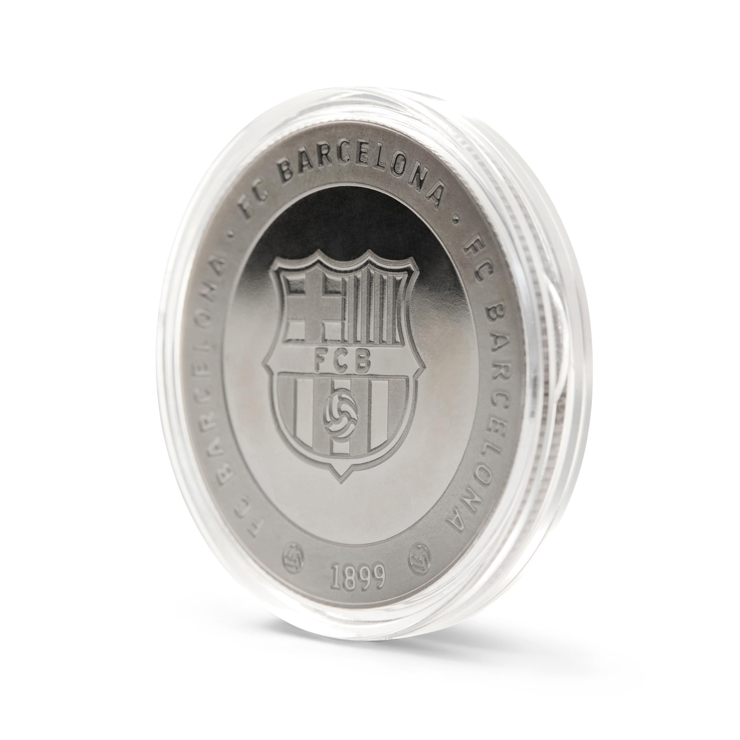 FC Barcelona Special Edition, oficjalna naszywka, napis "Més Que Un Club", nikl, upominkownik, kolekcjoner, oficjalnie licencjonowany produkt