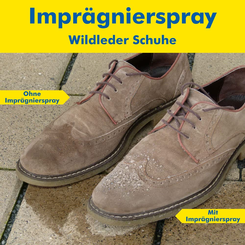 ABACUS® Imprägnierspray mit Nanoversiegelung, Textil-Imprägnierung mit Lotuseffekt, Imprägniermittel für Schuhe, Nanoversiegelung für Textilien, Zelt-Imprägniermittel – Imprägnierspray 2x 400 ml