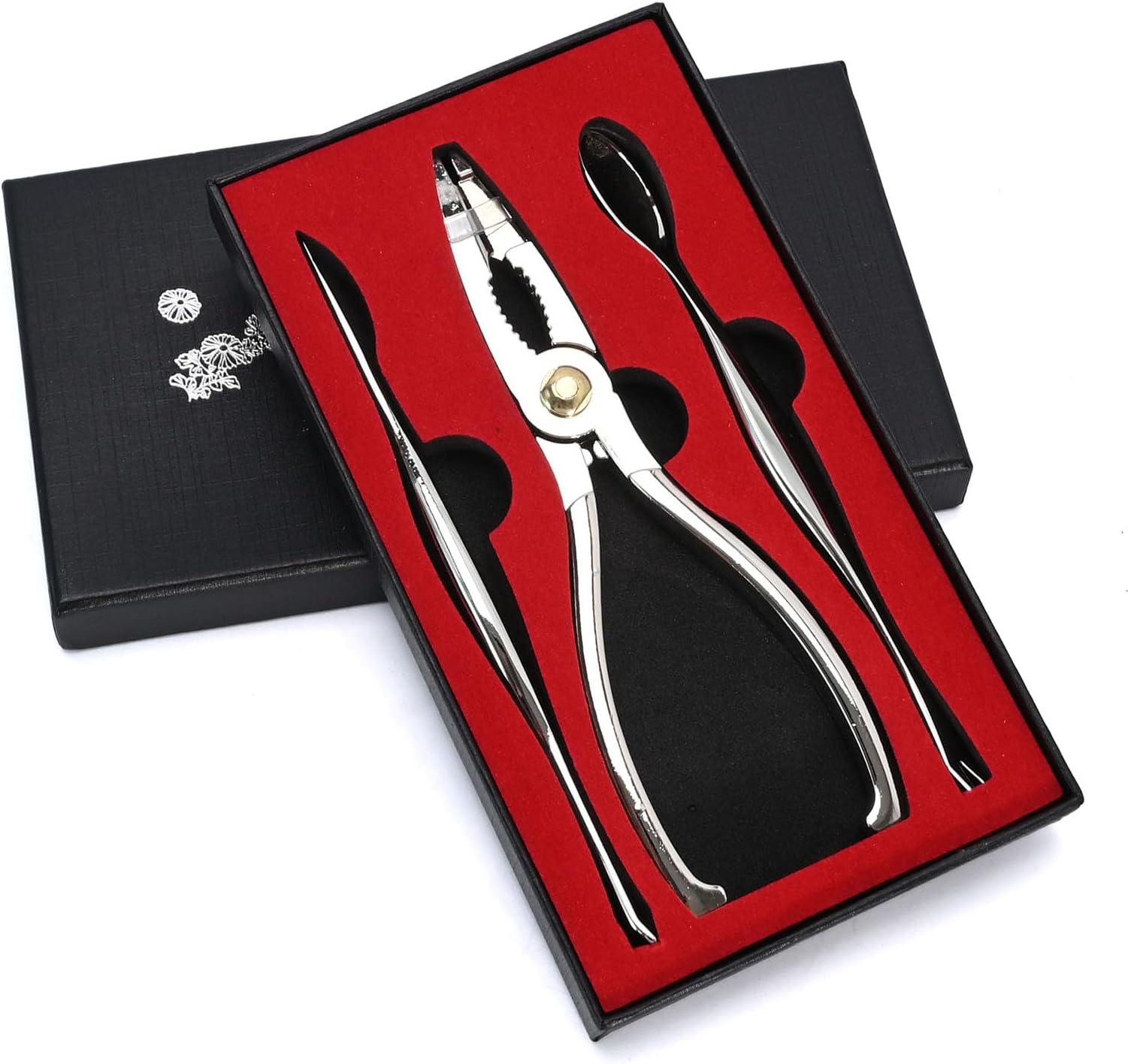 Exquisite 3-piece set Seafood Tools Lobster Crackers and Crab Crackers Apply to Lobster Crab Crab Legs King Crab Legs and Nut