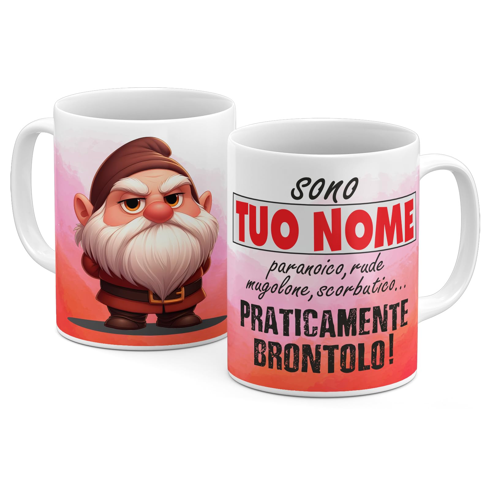 Regalo personalizzato – grande marinaio tazza, motivo