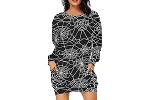 Women's Halloween Pumpkin Crewneck Sweatshirt