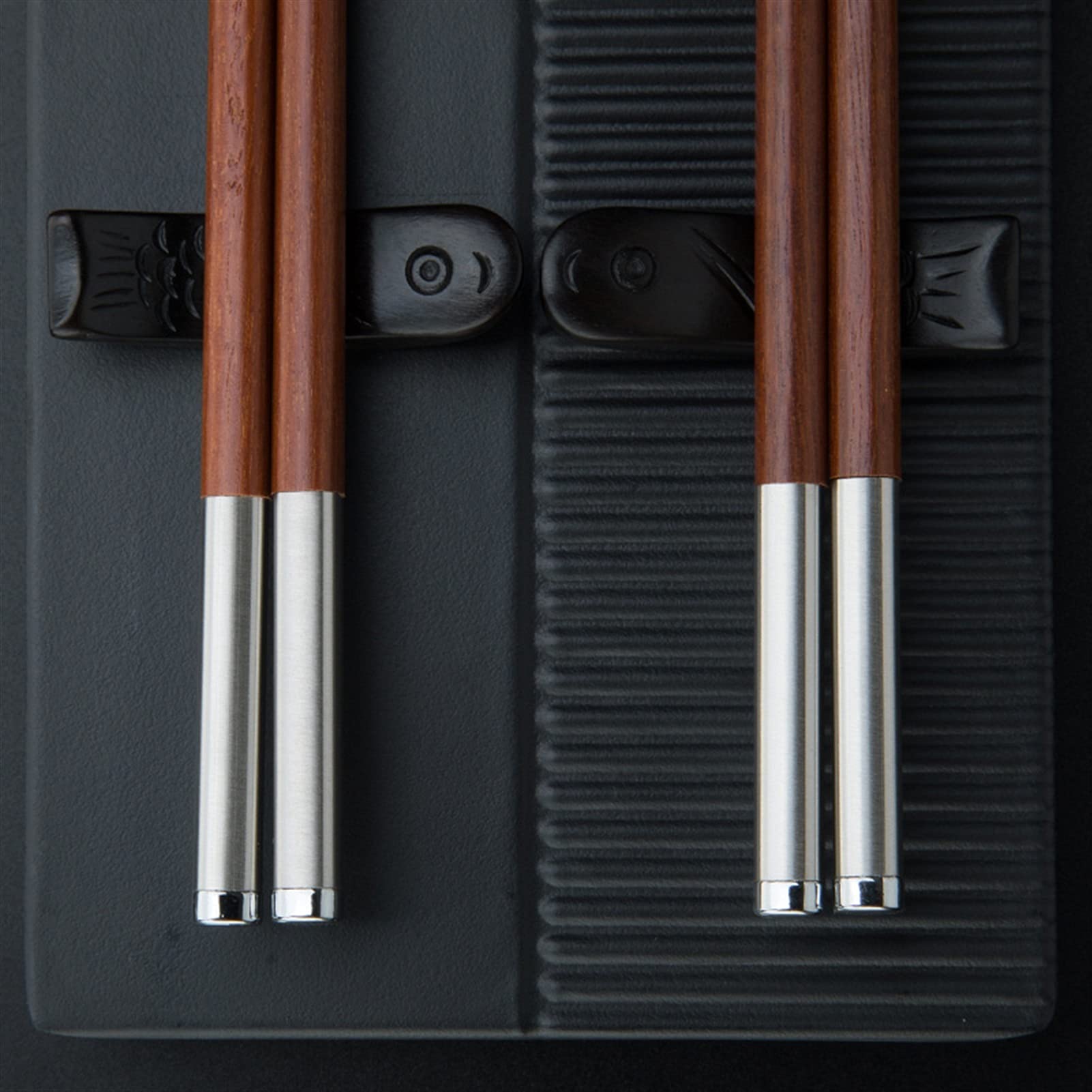 10 Paires De Baguettes En Bois, 9,8 Pouces De Sandal De Sandal De Santal Réutilisable Key Sticks Set Pour La Nourriture