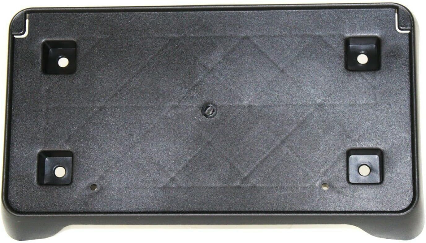 DAT AUTO PARTS Front Bumper License Plate Frame Tag Mounting Bracket Holder Replacement for 2006-2010 Dodge Charger Black Textured Made of Plastic CH1068117 4806190AA