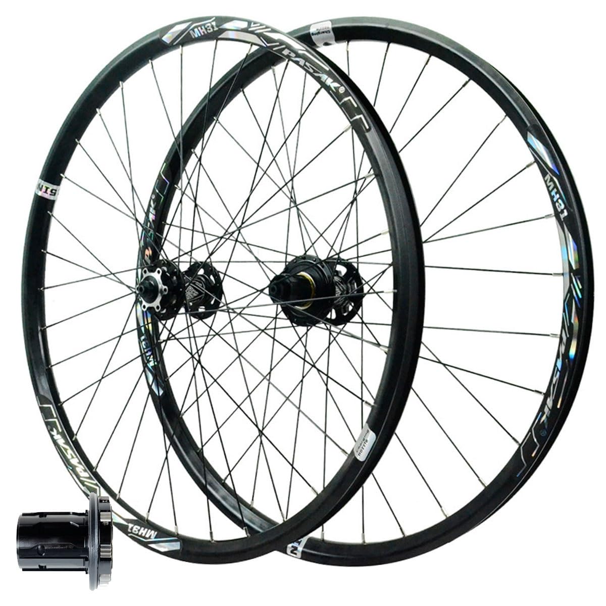 Amazon.co.jp: MTBホイールセット 26インチ/27.5インチ、ダブル