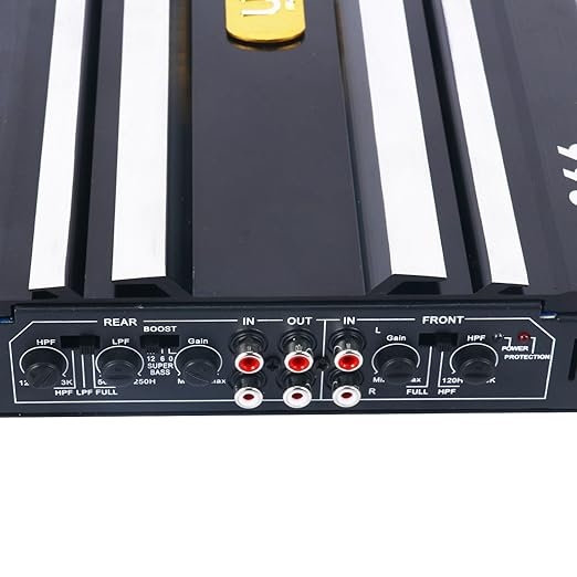 Amplificador de Potencia YaeCCC C-266 4 Canales 1200W para Auto miniatura 7